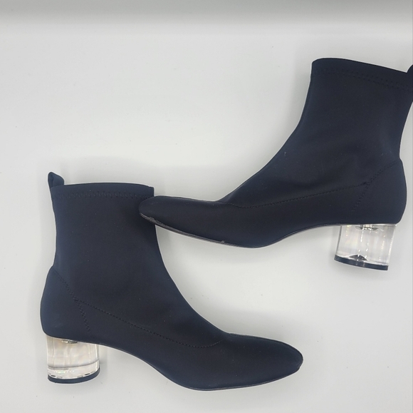 Zara booties with clear rounded heal size 35 - Picture 5 of 13